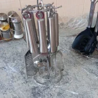 ست کفکیر ملاقه یونیک و ست ابزار باهم