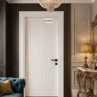 کارخانه پرشین چوب قم درب چوبی اتاق ضدسرقت دستگیره