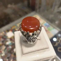انگشتر نقره مردانه بی نظیر