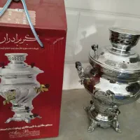 سماور اکبر برادارن 8لیتری|سماور، چای‌ساز، قهوه‌ساز|نهاوند, |دیوار