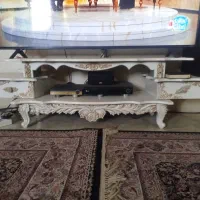 میز تلویزیون چهارتیکه سالم