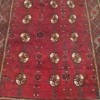 فرش دست بافت قدیمی بابافت بلوچی پرپرز|فرش|زاهدان, |دیوار