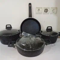 سرویس قابلمه ۷ پارچه آجار|ظروف پختوپز|جلفا, |دیوار