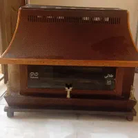 بخاری گازی طرح شومینه