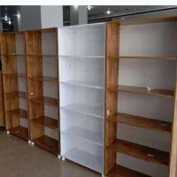 قفسه شلف کتابخانه ام دی اف فلز mdf|کتابخانه، شلف، قفسههای دیواری|بوشهر, |دیوار
