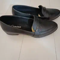 کفش کالج چرمی