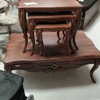 میز جلو مبلی و عسلی ۴ تکه مدل پیچک
