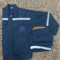 لباس کار (جوشکاری) مخصوص شرکت پتروشیمی و کفش کار