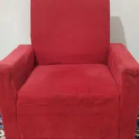 مبل قرمز کودک|اسباب و اثاث بچه|رشت, کوی مهر|دیوار