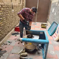 سرویس کولر آبی تعمیر کولر آبی و جوشکاری پایه کولر