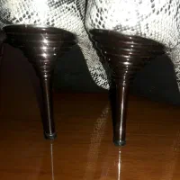 کفش مجلسی سایز ۳۹ خارجی طرح پوست ماری پاشنه بلند|کیف، کفش، کمربند|لنجان, |دیوار