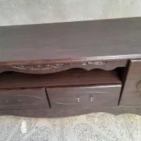 میزتی وی قهوه ای تیره