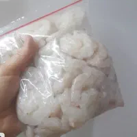 میگوی پاک کرده وتمیز