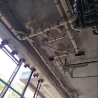 تاسیسات لوله کشی و انجام خورده کاری