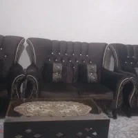 مبل ۷ نفره سالم وتمیز|مبلمان خانگی و میز عسلی|کبودرآهنگ, |دیوار