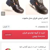 کفش ایمنی