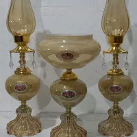 تولید100مدل شمعدان،شکلات خوری،عسلی،دوپوست،گلدارشیک