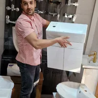 کابینت روشویی شیر بغل با عرض خیلی کم آینه باکس|لوازم سرویس بهداشتی|رودهن, |دیوار