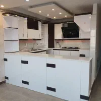 کابینت در حد نو همراه با هود