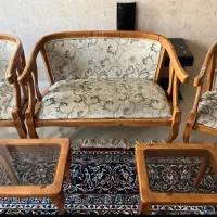 مبلمان 8نفره ظریف وکم جا با3تامیز