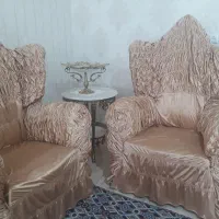 کاور مبل سلطنتی 9 نفره در حد نو