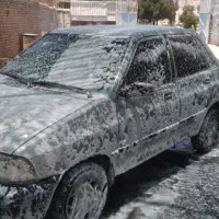 پراید ۸۵ نقرای فرمون هیدرولیک|خودرو سواری و وانت|دهاقان, |دیوار