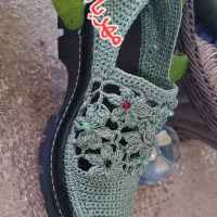 انواع کفش و صندل دستبافت ضمانتی|کیف، کفش، کمربند|دورود, |دیوار