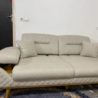 مبلمان راحتی تمام تخت خواب شو آلفا ۸نفره همراه میز