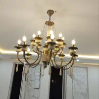 لوستر سنگی، مدل تک شعله