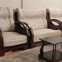 مبل راحتی ۱۲ نفره با پارچه و چوب با کیفیت|مبلمان خانگی و میز عسلی|اصفهان, گلزار|دیوار