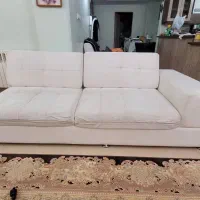 مبل ۷ نفره و‌ کاناپه و یک بوفه به همراه کریستال|مبلمان خانگی و میز عسلی|تهران, دربند|دیوار