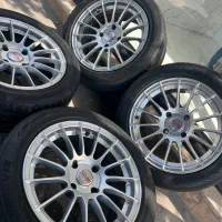 رینگ oz سایز ۱۵ با لاستیک هانکوک