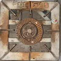 اجاق گاز پیروز کار سالم