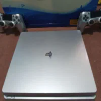 ps4 slim 500G Silver|کنسول، بازی ویدئویی و آنلاین|شاهین‌شهر, گرگاب|دیوار