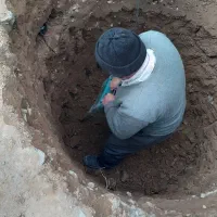 حفر چاه آب . و فاضلاب