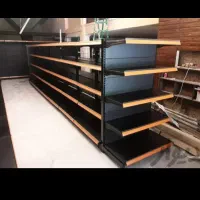 قفسه سر ردیف/سرلاین/قفسه کتابخانه/قفسه مغازه|فروشگاه و مغازه|ری, دولت‌آباد|دیوار