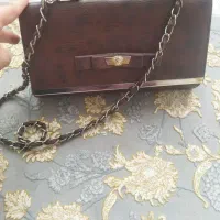کیف چرم رنگ قهوه ای