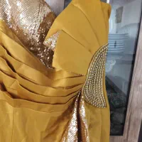 پیراهن ساتن مجلسی