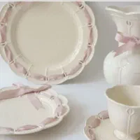 ظرف مپکو چینی گلدان ست فنجان ایکیا سیلویا mapco