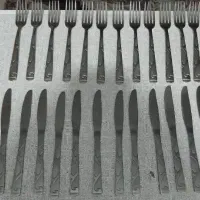 چنگال میوه خوری استیل.چاقو میوه خوری استیل