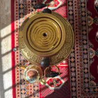 سماور گازی طلایی بسیار زیبا|سماور، چای‌ساز، قهوه‌ساز|تهران, قیطریه|دیوار