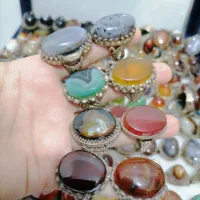 تابلو نقاشی (انگشتر نگین اصل باباقوری و عقیق و..)|تابلو، نقاشی، عکس|برازجان, |دیوار