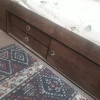 تخت یکنفره ام دی اف محکم در حد نو|تخت و سرویس خواب|تهران, ابوذر|دیوار