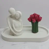 شمع کاکتوس سنگ مصنوعی  کدو پاییزی|صنایع دستی و سایر لوازم تزئینی|تبریز, |دیوار