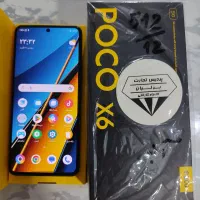 گوشی شیائومی Poco X6 5G درحدنو نو حافظهٔ 512 رام12|موبایل|تهران, کیانشهر|دیوار