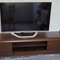 میز تلویزیون چوب اصل راش اندازه ۲ متر