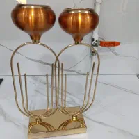 شمعدونی دکوری|صنایع دستی و سایر لوازم تزئینی|اهواز, حصیرآباد|دیوار