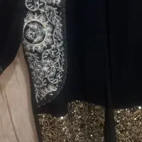 مانتو مشکی مجلسی|لباس|ایذه, |دیوار