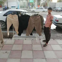 شلوارکردی سنبادی زندان دوز بلوچی  وساده|لباس|کرمان, |دیوار