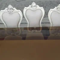 میز غذا خوری سلطنتی ۶ نفره در حد نو